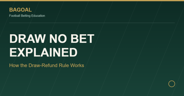 Draw no bet betting explained graphic