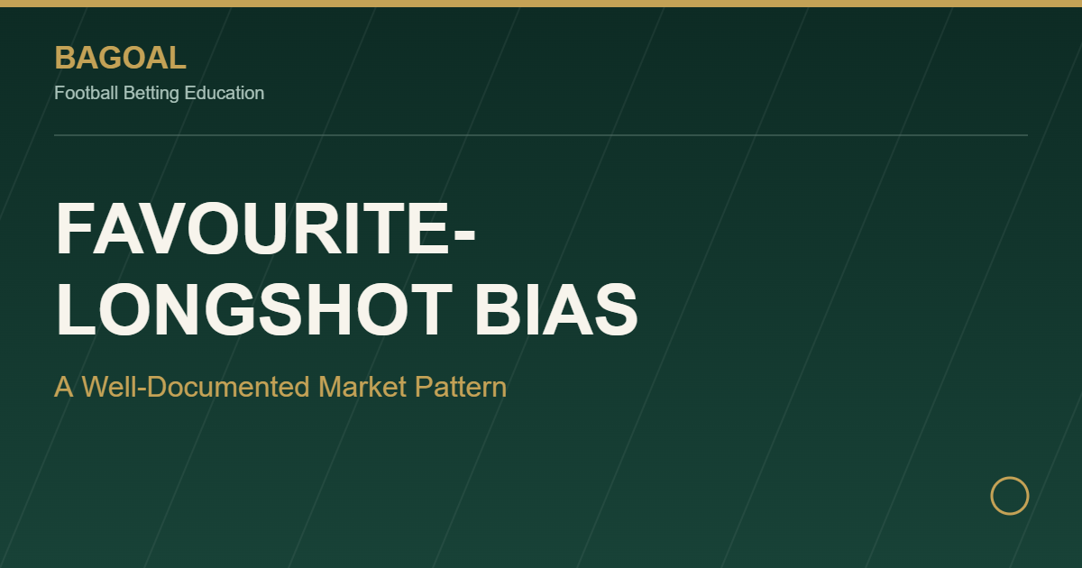 Favourite-longshot bias in betting markets graphic