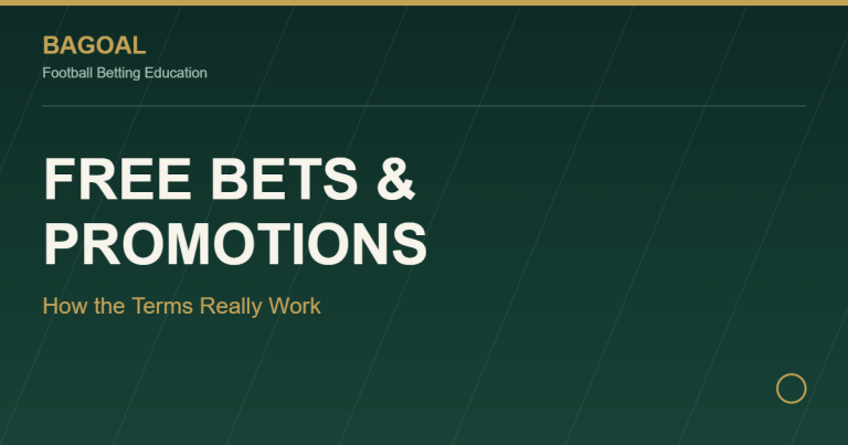 Free bets and betting promotions terms graphic