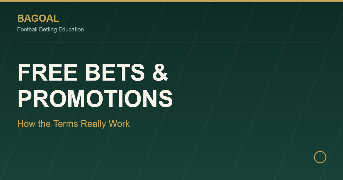 Free bets and betting promotions terms graphic