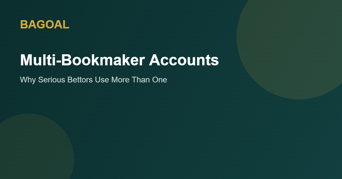 Multi-bookmaker accounts explained graphic